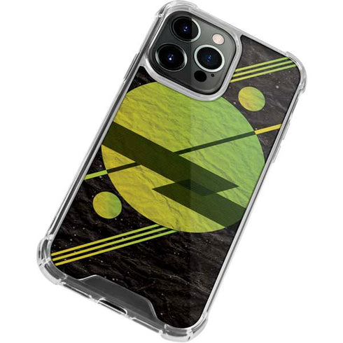 Retro Space iPhone 13 Pro Max Clear Case